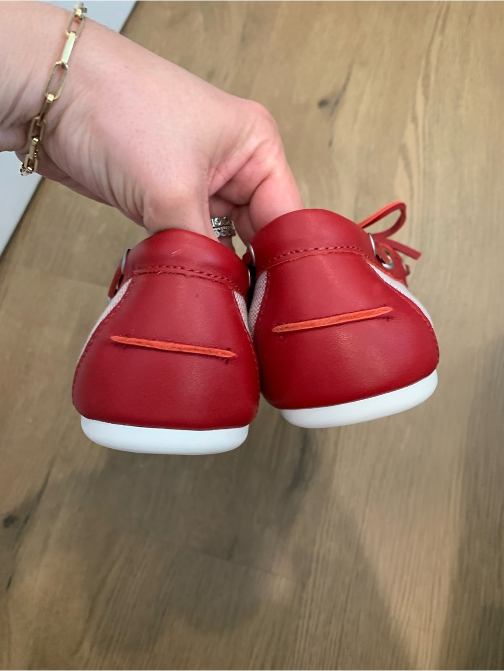 NWOB Anthropologie Bibi Lou boat shoes size 9/40 classy sailor preppy Nantucket - Picture 6 of 8